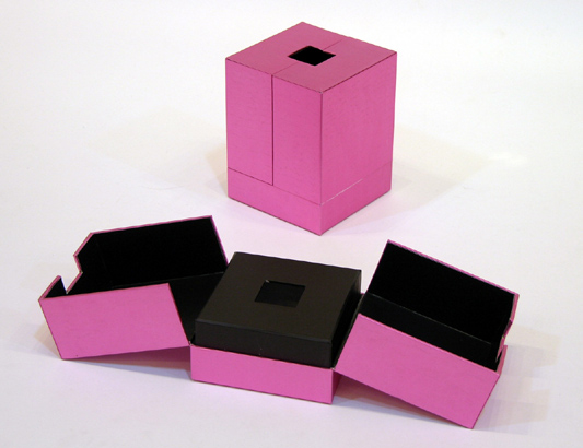 noble paper box for lip gloss,Cosmetics boxes series