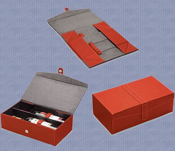 deluxe red wine paper boxes,Wine boxes series