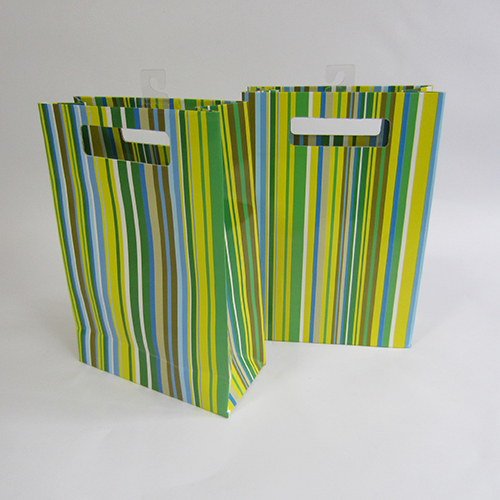 Classic Stripe Gift Bags W/  Hook,Gift bags series