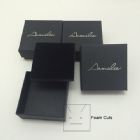 black paper pendant jewelry box