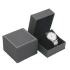 PU Leatherette Black Watch Box 