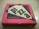 delicious pizza corrugated cardboard box 